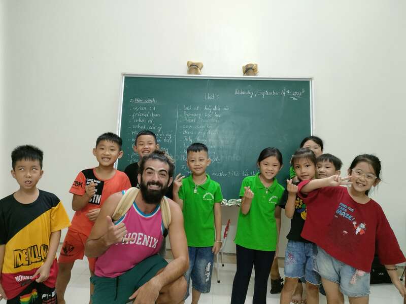 Volunteer English teaching in Ha Giang, Vietnam