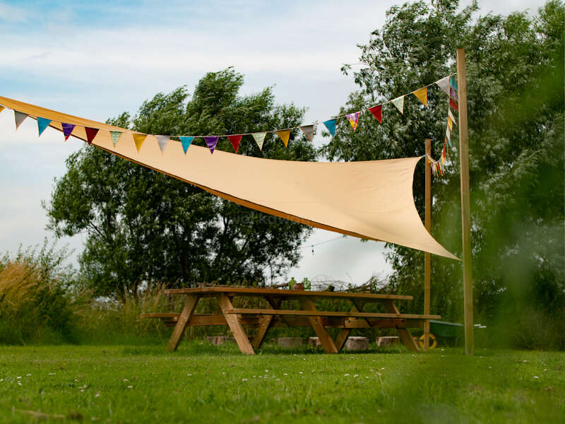 Campsite manager at our natural campsite and glamping with yoga in