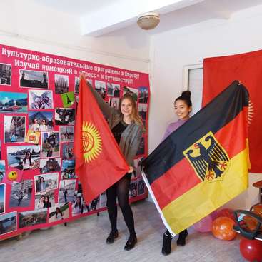 Language And Cultural Exchange With Our Students In Kara Balta