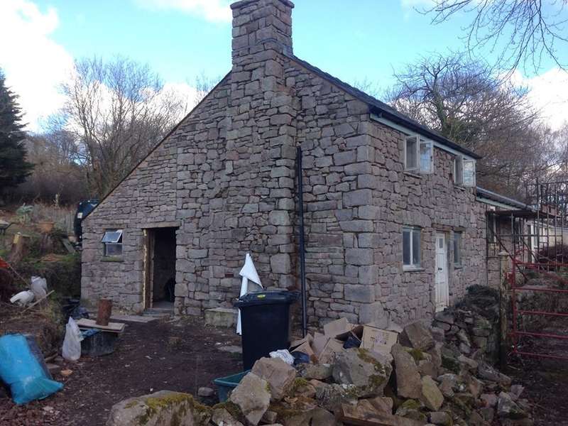 Old cottage restoration in the beautiful Wye valley, England