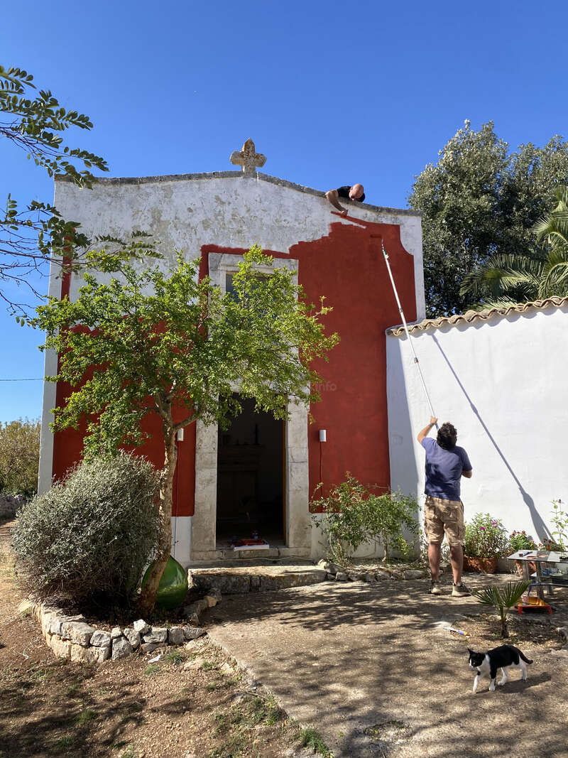 Family Guy Haus im Hinterhof