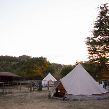 coastal mountain Tent Camping Sites in Barcelona