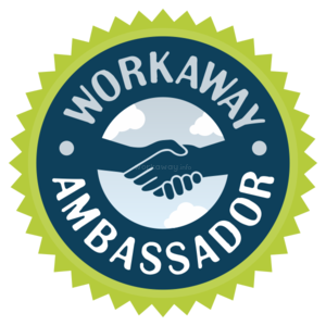 workaway ambassador badge