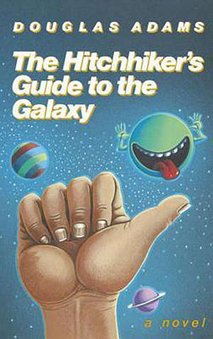 hitchhiker's guide to the galaxy book cover