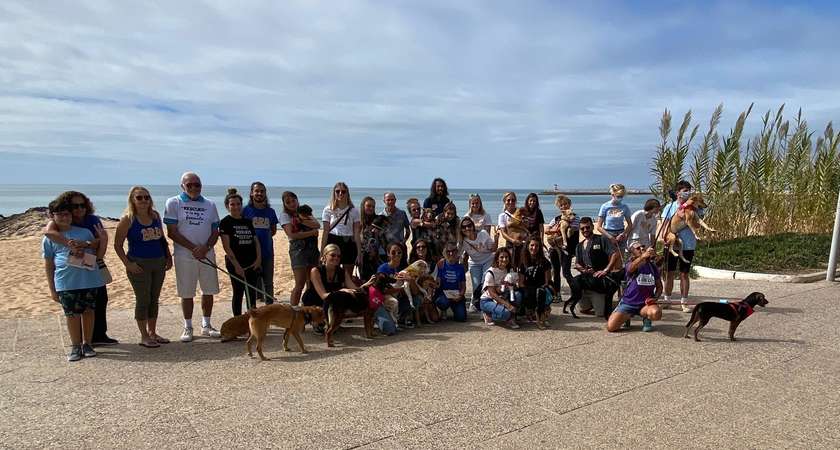 dog walking excursion workaway group portugal