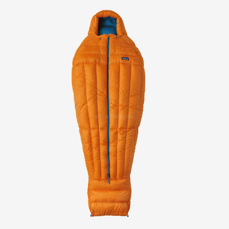 Patagonia oragnge sleeping bag